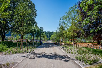 Teilöffnung Volksgarten