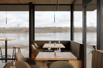 Bistro Südwind Rendering innen © Südwind Bistro GmbH