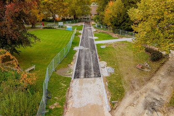 Volksgarten Neu Baustelle Oktober 2025