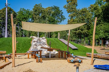 Teilöffnung Volksgarten
