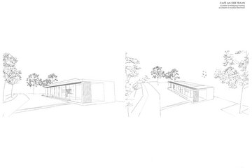 Bistro Südwind Planstand zum Zeitpunkt des Verfahrens der Pächtersuche © Architekt DI Wolfgang Frohring