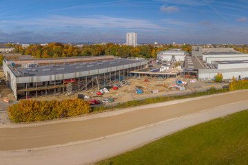 Messehalle 22 Baustelle Oktober 2025