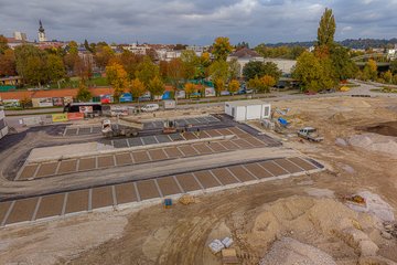 Volksgarten Neu Baustelle Oktober 2025
