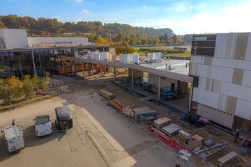 Messehalle 22 Baustelle Oktober 2025