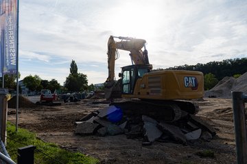 Volksgarten Baustelle