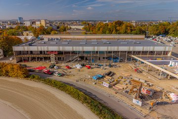 Messehalle 22 Baustelle Oktober 2025