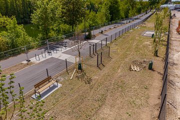 Volksgarten Neu Pferdeskulptur Mai 2026